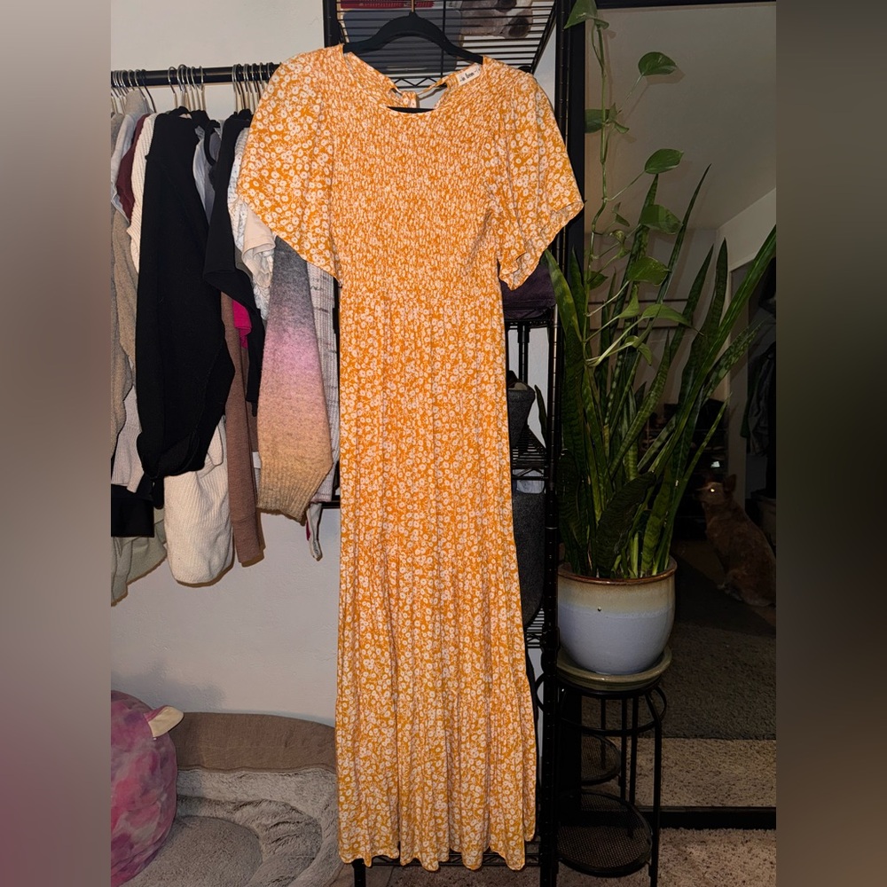 “In Loom” Maxi Floral Dress